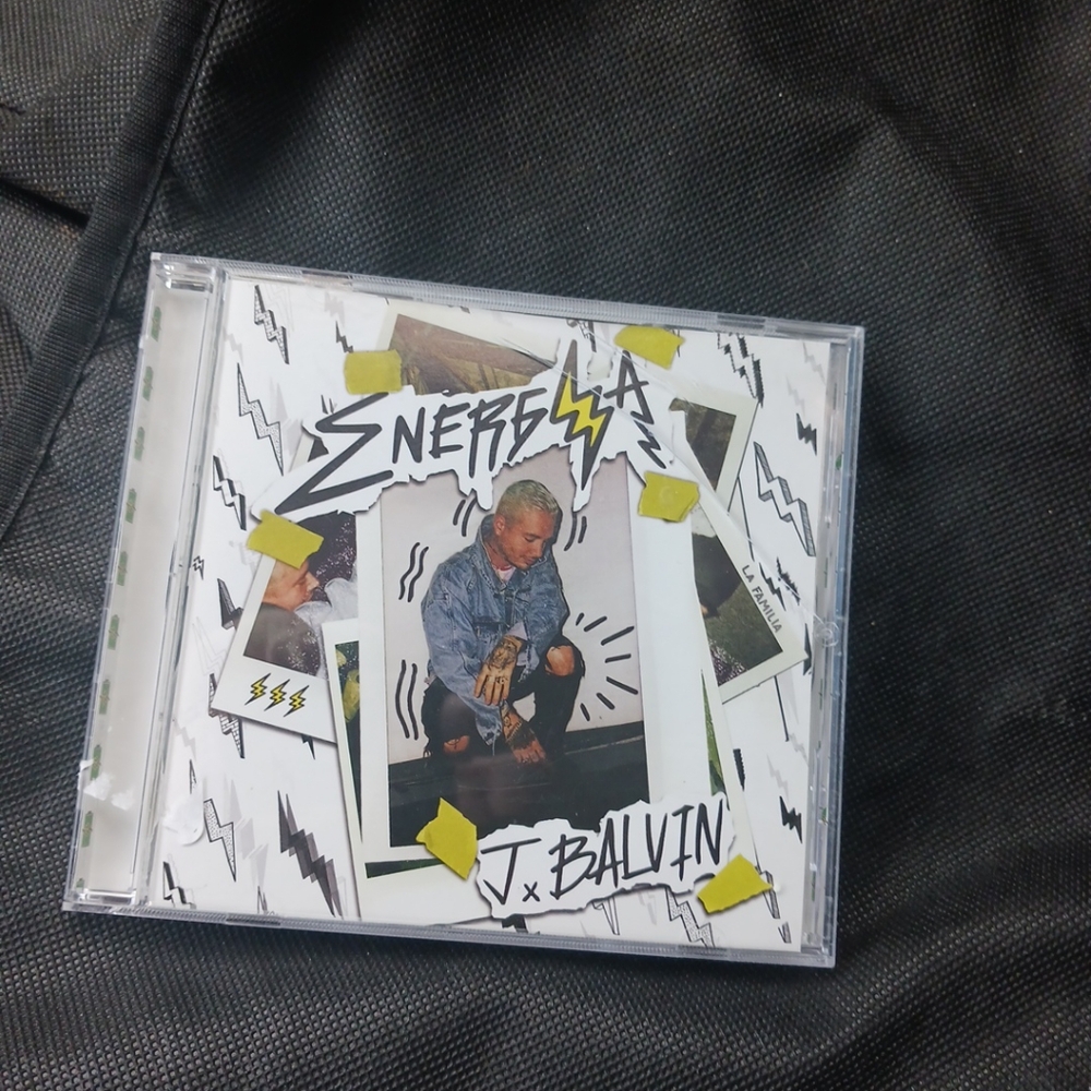 Energia by Jose Alvaro Osorio Balvin (CD, 2016) Extra BOOKLEY Signed